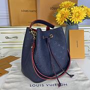 Kitlife Louis Vuitton Neonoe MM Navy Blue Monogram Empreinte - M45306 - 26 x 26 x 17.5 cm - 5