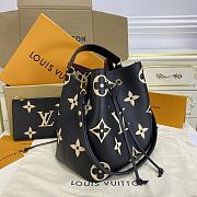 Kitlife Louis Vuitton Neonoe MM Black Beige - M45497 - 26x26x17.5cm - 5