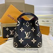 Kitlife Louis Vuitton Neonoe MM Black Beige - M45497 - 26x26x17.5cm - 2