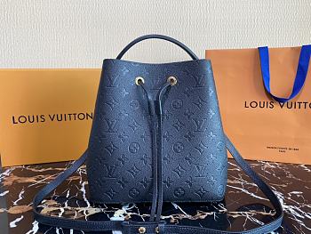 Kitlife Louis Vuitton Neonoe MM Navy Blue Monogram Empreinte - M452566 - 26 x 26 x 17.5 cm