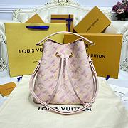 Kitlife Louis Vuitton Neonoe BB Light Pink Sprayed and embossed leather - 20x20x13cm - 1