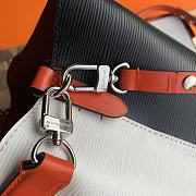 Kitlife Louis Vuitton Neonoe MM White/Black Leather - 26x26x17 cm - 6