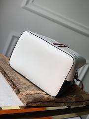 Kitlife Louis Vuitton Neonoe MM White/Black Leather - 26x26x17 cm - 5