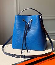 Kitlife Louis Vuitton Neonoe MM Blue Leather - 26x26x17 cm - 1