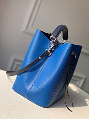 Kitlife Louis Vuitton Neonoe MM Blue Leather - 26x26x17 cm - 4
