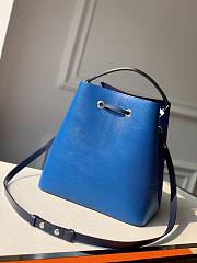 Kitlife Louis Vuitton Neonoe MM Blue Leather - 26x26x17 cm - 3