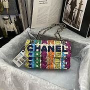 Kitlife Chanel Multicolor Flap Bag - 15X24.5X5cm - 2