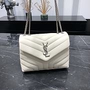 Kitlife YSL LOULOU Small Chain Bag Matelasse Gold And Silver Hardware - 23x17x9cm - 5