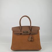 Kitlife Hermes Birkin Swift Grizzly 25 Satchel - 3