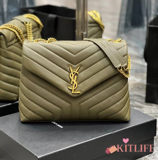 Kitlife YSL Loulou Medium CHAIN BAG IN MATELASSÉ  - 1