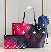 Kitlife Louis Vuitton Neverfull Midnight Fuchsia - M20511 - 31 x 28 x 14 cm - 1