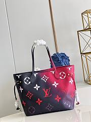 Kitlife Louis Vuitton Neverfull Midnight Fuchsia - M20511 - 31 x 28 x 14 cm - 6