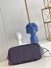 Kitlife Louis Vuitton Neverfull Midnight Fuchsia - M20511 - 31 x 28 x 14 cm - 4