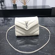 KITLIFE YSL LOULOU TOY STRAP BAG IN MATELASSÉ 