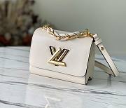 Kitlife Louis Vuitton Twist PM Bag Quartz White - M59852 - 19 x 15 x 9 cm - 1