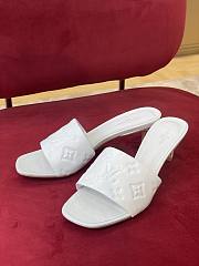 KITLIFE LOUIS VUITTON REVIVAL WHITE MULE - 1A9Q6G - 6