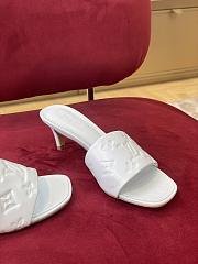 KITLIFE LOUIS VUITTON REVIVAL WHITE MULE - 1A9Q6G - 4