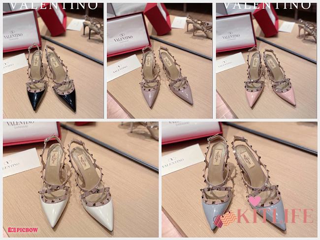KITLIFE ROCKSTUD NO LIMIT SANDAL IN METALLIC NAPPA  - 1