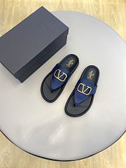 KITLIFE VALENTINO LEATHER THONG SANDAL - 5