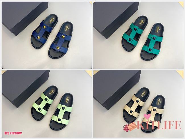 KITLIFE VALENTINO ROCKSTUD MULE - 1