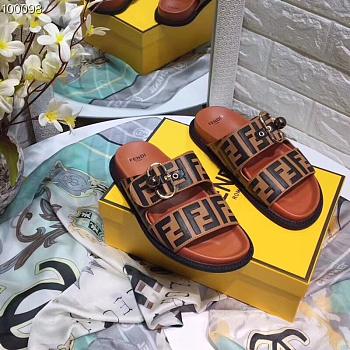 Kitlife Fendi Leather Mules