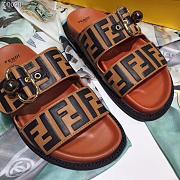 Kitlife Fendi Leather Mules - 6