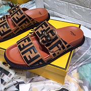 Kitlife Fendi Leather Mules - 5