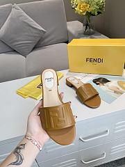 Kitlife Fendi Open Toe Flat Sandals - 4
