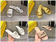 Kitlife Fendi Logo Slide Sandal - 1