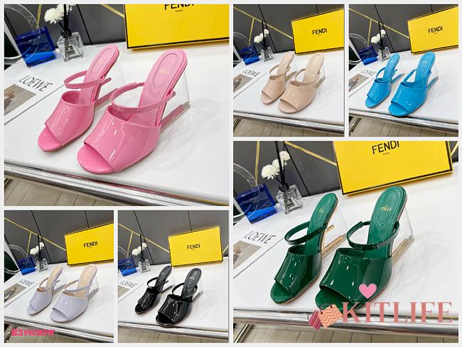 Kitlife Fendi First high-heeled slingbacks colors - 1