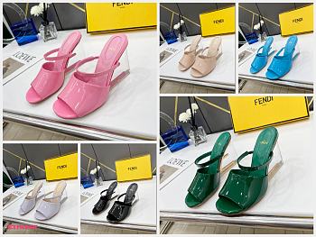 Kitlife Fendi First high-heeled slingbacks colors