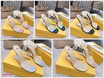 Kitlife Fendi high-heeled slingbacks 5 colors