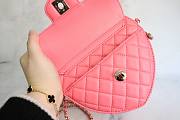 Kitlife Chanel Heart Pink Bag Lambskin - AS3191 - 18x16.5x6.5 - 2