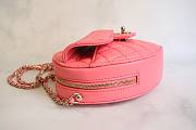 Kitlife Chanel Heart Pink Bag Lambskin - AS3191 - 18x16.5x6.5 - 5