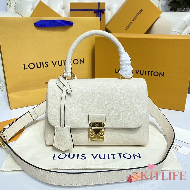 KITLIFE LOUIS VUITTON MADELEINE BB CREAM BEIGE - M46008 - 24 x 17 x 8.5 cm  - 1
