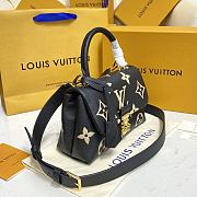 KITLIFE LOUIS VUITTON MADELEINE BB BLACK BEIGE - M45978 - 24 x 17 x 8.5 cm - 4