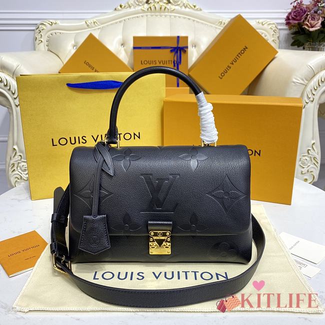 KITLIFE LOUIS VUITTON MADELEINE MM BLACK - M45976 - 30 x 19.5 x 11 cm - 1