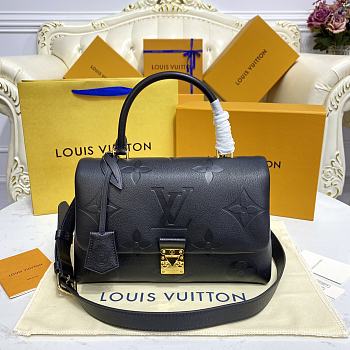 KITLIFE LOUIS VUITTON MADELEINE MM BLACK - M45976 - 30 x 19.5 x 11 cm