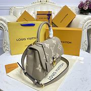 KITLIFE LOUIS VUITTON MADELEINE MM Dove Gray / Crème Beige - M46041 - 30 x 19.5 x 11 cm - 2