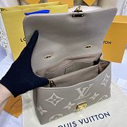 KITLIFE LOUIS VUITTON MADELEINE MM Dove Gray / Crème Beige - M46041 - 30 x 19.5 x 11 cm - 5