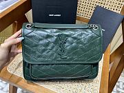Kitlife YSL Niki Medium Green Bag - 28x20.5x8.5cm - 1