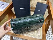 Kitlife YSL Niki Medium Green Bag - 28x20.5x8.5cm - 3