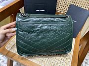 Kitlife YSL Niki Medium Green Bag - 28x20.5x8.5cm - 2