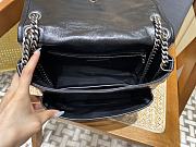 Kitlife YSL Niki Medium Black Bag - 28x20.5x8.5cm - 4