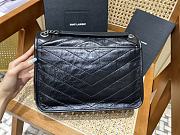 Kitlife YSL Niki Medium Black Bag - 28x20.5x8.5cm - 3