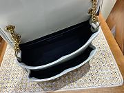 KITLIFE YSL NIKI BABY CHAIN BAG IN LAMBSKIN WHITE - 21 X 16 X 7,5 CM - 5