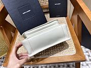 KITLIFE YSL NIKI BABY CHAIN BAG IN LAMBSKIN WHITE - 21 X 16 X 7,5 CM - 3