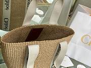 Kitlife Chloe large woody basket white - 48x28x23cm - 3