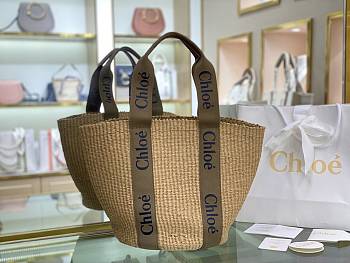 Kitlife Chloe large woody basket brown - 48x28x23cm