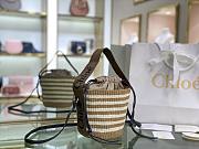 Kitlife Chloe small woody basket blue - 17x16x16cm - 4